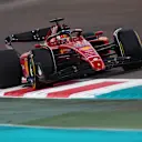ABU DHABI, UNITED ARAB EMIRATES - NOVEMBER 20: Charles Leclerc of Monaco driving the (16) Ferrari F1-75 on track during the F1 Grand Prix of Abu Dhabi at Yas Marina Circuit on November 20, 2022 in Abu Dhabi, United Arab Emirates. (Photo by Mark Thompson/Getty Images)