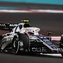 ABU DHABI, UNITED ARAB EMIRATES - NOVEMBER 20: Yuki Tsunoda of Japan driving the (22) Scuderia AlphaTauri AT03 on track during the F1 Grand Prix of Abu Dhabi at Yas Marina Circuit on November 20, 2022 in Abu Dhabi, United Arab Emirates. (Photo by Bryn Lennon - Formula 1/Formula 1 via Getty Images)