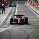 ABU DHABI, UNITED ARAB EMIRATES - NOVEMBER 20: Carlos Sainz of Spain driving (55) the Ferrari F1-75 in the pitlane during the F1 Grand Prix of Abu Dhabi at Yas Marina Circuit on November 20, 2022 in Abu Dhabi, United Arab Emirates. (Photo by Rudy Carezzevoli/Getty Images)