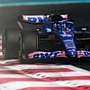 Gasly completes his first laps in the Alpine, after moving over from AlphaTauri
