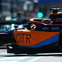 MELBOURNE, AUSTRALIA - APRIL 08: Daniel Ricciardo of Australia driving the (3) McLaren MCL36 Mercedes leaves the garage during practice ahead of the F1 Grand Prix of Australia at Melbourne Grand Prix Circuit on April 08, 2022 in Melbourne, Australia. (Photo by Mario Renzi - Formula 1/Formula 1 via Getty Images)