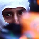 MELBOURNE, AUSTRALIA - APRIL 08: Daniel Ricciardo of Australia and McLaren prepares to drive in the garage during practice ahead of the F1 Grand Prix of Australia at Melbourne Grand Prix Circuit on April 08, 2022 in Melbourne, Australia. (Photo by Mario Renzi - Formula 1/Formula 1 via Getty Images)