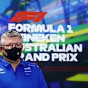 MELBOURNE, AUSTRALIA - APRIL 09: Otmar Szafnauer, Team Principal of Alpine F1 looks on in the Team Principals Press Conference prior to final practice ahead of the F1 Grand Prix of Australia at Melbourne Grand Prix Circuit on April 09, 2022 in Melbourne, Australia. (Photo by Dan Istitene - Formula 1/Formula 1 via Getty Images)