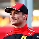 MELBOURNE, AUSTRALIA - APRIL 09: Pole position qualifier Charles Leclerc of Monaco and Ferrari celebrates in parc ferme during qualifying ahead of the F1 Grand Prix of Australia at Melbourne Grand Prix Circuit on April 09, 2022 in Melbourne, Australia. (Photo by Dan Istitene - Formula 1/Formula 1 via Getty Images)