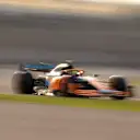 MELBOURNE, AUSTRALIA - APRIL 09: Lando Norris of Great Britain driving the (4) McLaren MCL36 Mercedes on track during qualifying ahead of the F1 Grand Prix of Australia at Melbourne Grand Prix Circuit on April 09, 2022 in Melbourne, Australia. (Photo by Robert Cianflone/Getty Images)