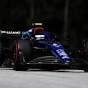SPIELBERG, AUSTRIA - JULY 08: Nicholas Latifi of Canada driving the (6) Williams FW44 Mercedes on track during practice ahead of the F1 Grand Prix of Austria at Red Bull Ring on July 08, 2022 in Spielberg, Austria. (Photo by Bryn Lennon/Getty Images)