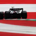 SPIELBERG, AUSTRIA - JULY 08: Mick Schumacher of Germany driving the (47) Haas F1 VF-22 Ferrari on track during practice ahead of the F1 Grand Prix of Austria at Red Bull Ring on July 08, 2022 in Spielberg, Austria. (Photo by Lars Baron - Formula 1/Formula 1 via Getty Images)