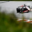 SPIELBERG, AUSTRIA - JULY 08: Kevin Magnussen of Denmark driving the (20) Haas F1 VF-22 Ferrari on track during practice ahead of the F1 Grand Prix of Austria at Red Bull Ring on July 08, 2022 in Spielberg, Austria. (Photo by Rudy Carezzevoli - Formula 1/Formula 1 via Getty Images)