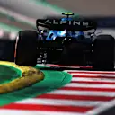 SPIELBERG, AUSTRIA - JULY 08: Esteban Ocon of France driving the (31) Alpine F1 A522 Renault on track during qualifying ahead of the F1 Grand Prix of Austria at Red Bull Ring on July 08, 2022 in Spielberg, Austria. (Photo by Lars Baron - Formula 1/Formula 1 via Getty Images)