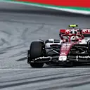 SPIELBERG, AUSTRIA - JULY 09: Zhou Guanyu of China driving the (24) Alfa Romeo F1 C42 Ferrari on track during the F1 Grand Prix of Austria Sprint at Red Bull Ring on July 09, 2022 in Spielberg, Austria. (Photo by Lars Baron - Formula 1/Formula 1 via Getty Images)