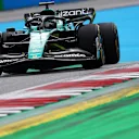 SPIELBERG, AUSTRIA - JULY 10: Lance Stroll of Canada driving the (18) Aston Martin AMR22 Mercedes on track during the F1 Grand Prix of Austria at Red Bull Ring on July 10, 2022 in Spielberg, Austria. (Photo by Joe Portlock - Formula 1/Formula 1 via Getty Images)