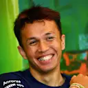 BAKU, AZERBAIJAN - JUNE 10: Alexander Albon of Thailand and Williams looks on in the Drivers Press Conference prior to practice ahead of the F1 Grand Prix of Azerbaijan at Baku City Circuit on June 10, 2022 in Baku, Azerbaijan. (Photo by Dan Mullan/Getty Images)