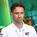 BAKU, AZERBAIJAN - JUNE 11: Guillaume Dezoteux, Head Of Vehicle Performance at Scuderia AlphaTauri talks in the Team Principals Press Conference prior to final practice ahead of the F1 Grand Prix of Azerbaijan at Baku City Circuit on June 11, 2022 in Baku, Azerbaijan. (Photo by Dan Istitene - Formula 1/Formula 1 via Getty Images)