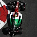 BAKU, AZERBAIJAN - JUNE 11: Zhou Guanyu of China driving the (24) Alfa Romeo F1 C42 Ferrari on track during final practice ahead of the F1 Grand Prix of Azerbaijan at Baku City Circuit on June 11, 2022 in Baku, Azerbaijan. (Photo by Bryn Lennon - Formula 1/Formula 1 via Getty Images)