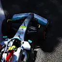 BAKU, AZERBAIJAN - JUNE 11: Lewis Hamilton of Great Britain driving the (44) Mercedes AMG Petronas F1 Team W13 on track during final practice ahead of the F1 Grand Prix of Azerbaijan at Baku City Circuit on June 11, 2022 in Baku, Azerbaijan. (Photo by Mark Thompson/Getty Images)