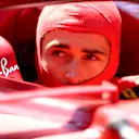 BAKU, AZERBAIJAN - JUNE 12: Charles Leclerc of Monaco and Ferrari prepares to drive on the grid during the F1 Grand Prix of Azerbaijan at Baku City Circuit on June 12, 2022 in Baku, Azerbaijan. (Photo by Dan Istitene - Formula 1/Formula 1 via Getty Images)
