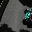 BAKU, AZERBAIJAN - JUNE 12: Lance Stroll of Canada driving the (18) Aston Martin AMR22 Mercedes on track during the F1 Grand Prix of Azerbaijan at Baku City Circuit on June 12, 2022 in Baku, Azerbaijan. (Photo by Bryn Lennon - Formula 1/Formula 1 via Getty Images)