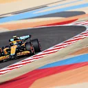 BAHRAIN, BAHRAIN - MARCH 18: Lando Norris of Great Britain driving the (4) McLaren MCL36 Mercedes on track during practice ahead of the F1 Grand Prix of Bahrain at Bahrain International Circuit on March 18, 2022 in Bahrain, Bahrain. (Photo by Dan Istitene - Formula 1/Formula 1 via Getty Images)