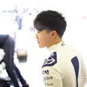 BAHRAIN, BAHRAIN - MARCH 18: Yuki Tsunoda of Scuderia AlphaTauri and Japan  during practice ahead of the F1 Grand Prix of Bahrain at Bahrain International Circuit on March 18, 2022 in Bahrain, Bahrain. (Photo by Peter Fox/Getty Images)