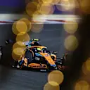 BAHRAIN, BAHRAIN - MARCH 19: Lando Norris of Great Britain driving the (4) McLaren MCL36 Mercedes on track during qualifying ahead of the F1 Grand Prix of Bahrain at Bahrain International Circuit on March 19, 2022 in Bahrain, Bahrain. (Photo by Clive Rose - Formula 1/Formula 1 via Getty Images)