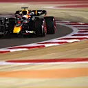 BAHRAIN, BAHRAIN - MARCH 19: Max Verstappen of the Netherlands driving the (1) Oracle Red Bull Racing RB18 on track during qualifying ahead of the F1 Grand Prix of Bahrain at Bahrain International Circuit on March 19, 2022 in Bahrain, Bahrain. (Photo by Joe Portlock - Formula 1/Formula 1 via Getty Images)