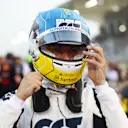 BAHRAIN, BAHRAIN - MARCH 20: Pierre Gasly of France and Scuderia AlphaTauri prepares to drive on the grid prior to the F1 Grand Prix of Bahrain at Bahrain International Circuit on March 20, 2022 in Bahrain, Bahrain. (Photo by Peter Fox/Getty Images)