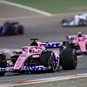 BAHRAIN, BAHRAIN - MARCH 20: Fernando Alonso of Spain driving the (14) Alpine F1 A522 Renault on track during the F1 Grand Prix of Bahrain at Bahrain International Circuit on March 20, 2022 in Bahrain, Bahrain. (Photo by Clive Rose - Formula 1/Formula 1 via Getty Images)
