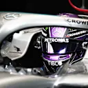BAHRAIN, BAHRAIN - MARCH 11: Lewis Hamilton of Great Britain and Mercedes prepares to drive in the garage during Day Two of F1 Testing at Bahrain International Circuit on March 11, 2022 in Bahrain, Bahrain. (Photo by Lars Baron/Getty Images)