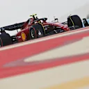 BAHRAIN, BAHRAIN - MARCH 11: Carlos Sainz of Spain driving the (55) Ferrari SF-75 during Day Two of F1 Testing at Bahrain International Circuit on March 11, 2022 in Bahrain, Bahrain. (Photo by Mark Thompson/Getty Images)