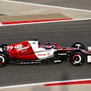 BAHRAIN, BAHRAIN - MARCH 12: Valtteri Bottas of Finland driving the (77) Alfa Romeo F1 C42 Ferrari on track during Day Three of F1 Testing at Bahrain International Circuit on March 12, 2022 in Bahrain, Bahrain. (Photo by Dan Istitene - Formula 1/Formula 1 via Getty Images)