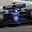 BAHRAIN, BAHRAIN - MARCH 10: Alexander Albon of Thailand driving the (23) Williams FW44 Mercedes  during Day One of F1 Testing at Bahrain International Circuit on March 10, 2022 in Bahrain, Bahrain. (Photo by Lars Baron/Getty Images)
