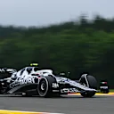 SPA, BELGIUM - AUGUST 26: Yuki Tsunoda of Japan driving the (22) Scuderia AlphaTauri AT03 on track during practice ahead of the F1 Grand Prix of Belgium at Circuit de Spa-Francorchamps on August 26, 2022 in Spa, Belgium. (Photo by Dan Mullan/Getty Images)