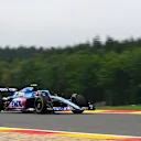 SPA, BELGIUM - AUGUST 26: Esteban Ocon of France driving the (31) Alpine F1 A522 Renault on track during practice ahead of the F1 Grand Prix of Belgium at Circuit de Spa-Francorchamps on August 26, 2022 in Spa, Belgium. (Photo by Dan Mullan/Getty Images)