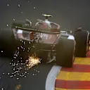 SPA, BELGIUM - AUGUST 26: Zhou Guanyu of China driving the (24) Alfa Romeo F1 C42 Ferrari on track during practice ahead of the F1 Grand Prix of Belgium at Circuit de Spa-Francorchamps on August 26, 2022 in Spa, Belgium. (Photo by Lars Baron - Formula 1/Formula 1 via Getty Images)