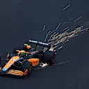 SPA, BELGIUM - AUGUST 26: Lando Norris of Great Britain driving the (4) McLaren MCL36 Mercedes on track during practice ahead of the F1 Grand Prix of Belgium at Circuit de Spa-Francorchamps on August 26, 2022 in Spa, Belgium. (Photo by Lars Baron - Formula 1/Formula 1 via Getty Images)