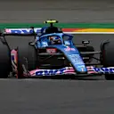 SPA, BELGIUM - AUGUST 27: Esteban Ocon of France driving the (31) Alpine F1 A522 Renault on track during final practice ahead of the F1 Grand Prix of Belgium at Circuit de Spa-Francorchamps on August 27, 2022 in Spa, Belgium. (Photo by Dan Mullan/Getty Images)