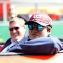 SPA, BELGIUM - AUGUST 28: Yuki Tsunoda of Japan and Scuderia AlphaTauri looks on from the drivers parade prior to the F1 Grand Prix of Belgium at Circuit de Spa-Francorchamps on August 28, 2022 in Spa, Belgium. (Photo by Peter Fox/Getty Images)
