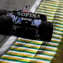 SAO PAULO, BRAZIL - NOVEMBER 11: Alexander Albon of Thailand driving the (23) Williams FW44 Mercedes on track during practice ahead of the F1 Grand Prix of Brazil at Autodromo Jose Carlos Pace on November 11, 2022 in Sao Paulo, Brazil. (Photo by Chris Graythen/Getty Images)