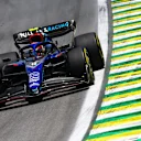 SAO PAULO, BRAZIL - NOVEMBER 12: Nicholas Latifi of Canada driving the (6) Williams FW44 Mercedes on track during practice ahead of the F1 Grand Prix of Brazil at Autodromo Jose Carlos Pace on November 12, 2022 in Sao Paulo, Brazil. (Photo by Mark Thompson/Getty Images)
