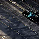 SAO PAULO, BRAZIL - NOVEMBER 12: Lance Stroll of Canada driving the (18) Aston Martin AMR22 Mercedes leads Sebastian Vettel of Germany driving the (5) Aston Martin AMR22 Mercedes on track during the Sprint ahead of the F1 Grand Prix of Brazil at Autodromo Jose Carlos Pace on November 12, 2022 in Sao Paulo, Brazil. (Photo by Dan Istitene - Formula 1/Formula 1 via Getty Images)