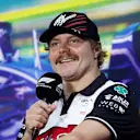 SAO PAULO, BRAZIL - NOVEMBER 10: Valtteri Bottas of Finland and Alfa Romeo F1 attends the Drivers Press Conference during previews ahead of the F1 Grand Prix of Brazil at Autodromo Jose Carlos Pace on November 10, 2022 in Sao Paulo, Brazil. (Photo by Jared C. Tilton/Getty Images)