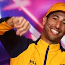 MONTREAL, QUEBEC - JUNE 17: Daniel Ricciardo of Australia and McLaren looks on in the Drivers Press Conference prior to practice ahead of the F1 Grand Prix of Canada at Circuit Gilles Villeneuve on June 17, 2022 in Montreal, Quebec. (Photo by Dan Istitene/Getty Images)