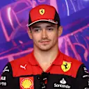 MONTREAL, QUEBEC - JUNE 17: Charles Leclerc of Monaco and Ferrari looks on in the Drivers Press Conference prior to practice ahead of the F1 Grand Prix of Canada at Circuit Gilles Villeneuve on June 17, 2022 in Montreal, Quebec. (Photo by Dan Istitene/Getty Images)
