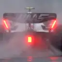 MONTREAL, QUEBEC - JUNE 18: Mick Schumacher of Germany driving the (47) Haas F1 VF-22 Ferrari in the wet during qualifying ahead of the F1 Grand Prix of Canada at Circuit Gilles Villeneuve on June 18, 2022 in Montreal, Quebec. (Photo by Lars Baron - Formula 1/Formula 1 via Getty Images)