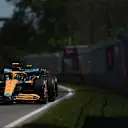 MONTREAL, QUEBEC - JUNE 19: Lando Norris of Great Britain driving the (4) McLaren MCL36 Mercedes on track during the F1 Grand Prix of Canada at Circuit Gilles Villeneuve on June 19, 2022 in Montreal, Quebec. (Photo by Lars Baron - Formula 1/Formula 1 via Getty Images)