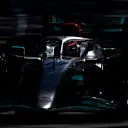 MONTREAL, QUEBEC - JUNE 19: George Russell of Great Britain driving the (63) Mercedes AMG Petronas F1 Team W13 on track during the F1 Grand Prix of Canada at Circuit Gilles Villeneuve on June 19, 2022 in Montreal, Quebec. (Photo by Lars Baron - Formula 1/Formula 1 via Getty Images)