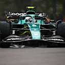 IMOLA, ITALY - APRIL 22: Sebastian Vettel of Germany driving the (5) Aston Martin AMR22 Mercedes on track during practice ahead of the F1 Grand Prix of Emilia Romagna at Autodromo Enzo e Dino Ferrari on April 22, 2022 in Imola, Italy. (Photo by Clive Mason/Getty Images)