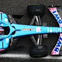 IMOLA, ITALY - APRIL 22: Esteban Ocon of France driving the (31) Alpine F1 A522 Renault on track during practice ahead of the F1 Grand Prix of Emilia Romagna at Autodromo Enzo e Dino Ferrari on April 22, 2022 in Imola, Italy. (Photo by Mark Thompson/Getty Images)