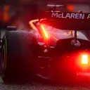 IMOLA, ITALY - APRIL 22: Daniel Ricciardo of Australia driving the (3) McLaren MCL36 Mercedes in the Pitlane during qualifying ahead of the F1 Grand Prix of Emilia Romagna at Autodromo Enzo e Dino Ferrari on April 22, 2022 in Imola, Italy. (Photo by Mario Renzi - Formula 1/Formula 1 via Getty Images)
