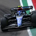 IMOLA, ITALY - APRIL 23: Nicholas Latifi of Canada driving the (6) Williams FW44 Mercedes during practice ahead of the F1 Grand Prix of Emilia Romagna at Autodromo Enzo e Dino Ferrari on April 23, 2022 in Imola, Italy. (Photo by Clive Mason/Getty Images)